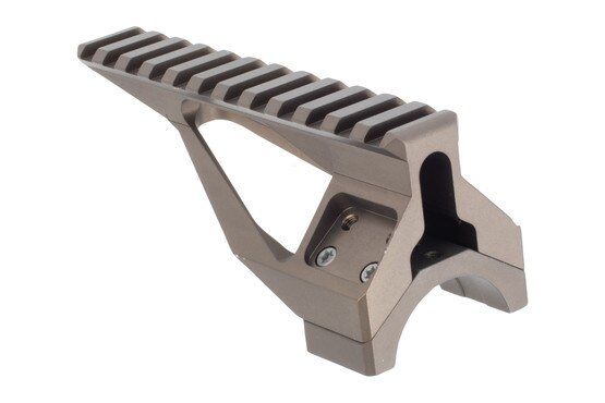 Nightforce 34mm Rail Accessory Platform - Improved in FDE has a skeletonized design